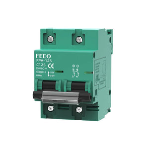 FPV-125-2P 550/800V DC MCB PV Circuit Breaker