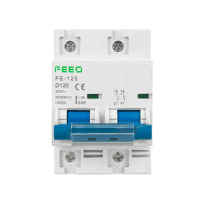 FE-125-2P 230V/415V AC MCB Circuit Breaker