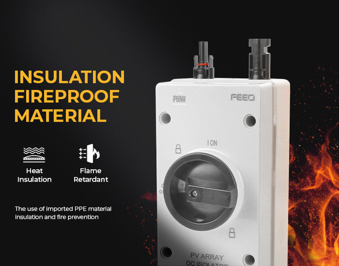 disconnect switch INSULATION FIREPROOF MATERIAL