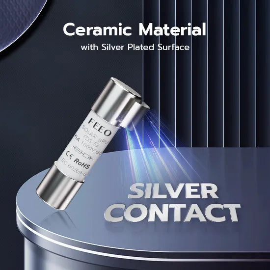 FEEO Fuse Ceramic Material with Silver Plated Surface