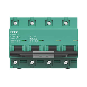 FPV-125-4P 1000V DC MCB PV Mini Circuit Breaker