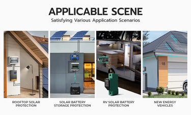 Application scenarios for fuses include solar protection, new energy vehicles, solar power storage protection